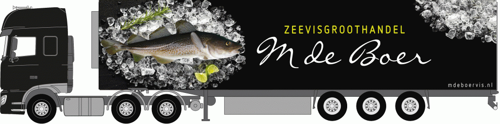 Logo M de boer Zeevisgroothandel